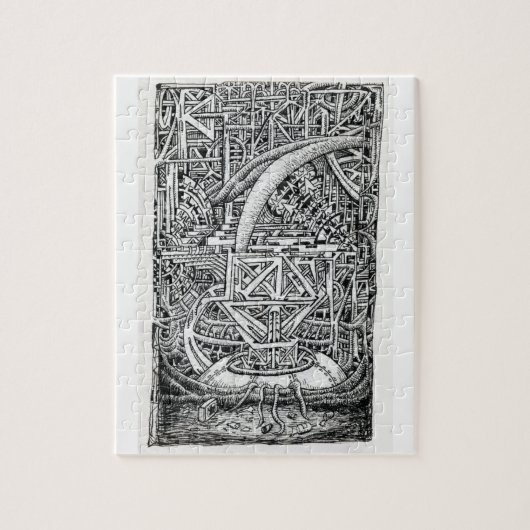 Tentacle Tank van Brian Benson Legpuzzel (Verticaal)