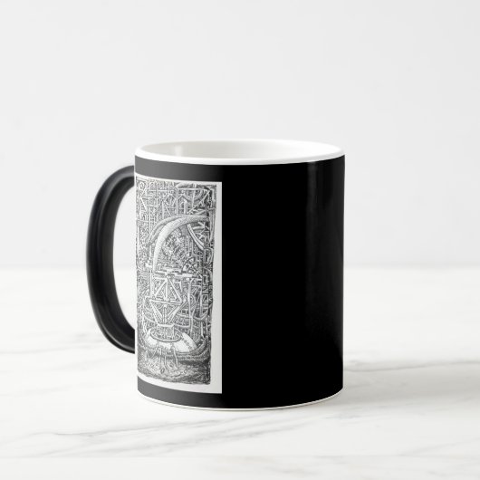 Tentacle Tank van Brian Benson Magische Mok (Voorkant links)