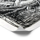 Tentacle Tank van Brian Benson Poster (Hoek)