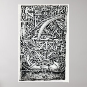 Tentacle Tank van Brian Benson Poster