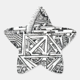 Tentacle Tank van Brian Benson Ster Sticker