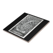 Tentacle Tank van Brian Benson Tegeltje (Zijkant)