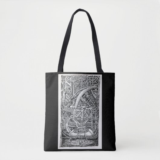 Tentacle Tank van Brian Benson Tote Bag (Voorkant)