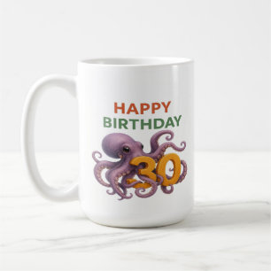 Tentacle Twist: 30e verjaardag Octopus Mok