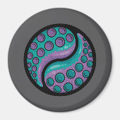 Tentacle Yin Yang Magneet (Voorkant)