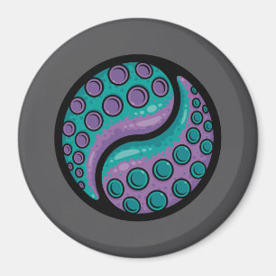 Tentacle Yin Yang Magneet