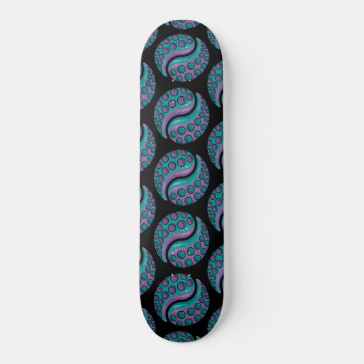 Tentacle Yin Yang Persoonlijk Skateboard (Voorkant)