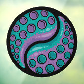 Tentacle Yin Yang Raamsticker (Vel 3)