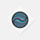 Tentacle Yin Yang Servet (Hoek)
