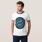 Tentacle Yin Yang T-shirt (Voorkant volledig)