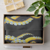 Tentacles Donkere inkt Tissuepapier (Geschenk)