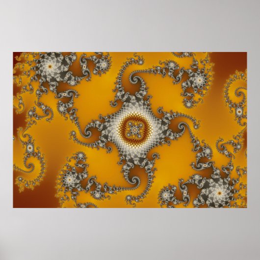 Tentacles Fractal Poster (Voorkant)