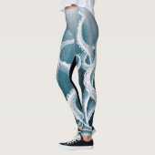 Tentacles Galaxy Blue Moon Rays Leggings (Links)