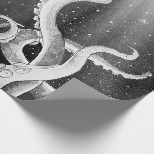 Tentacles Moon Rays Cadeaupapier (Hoek)