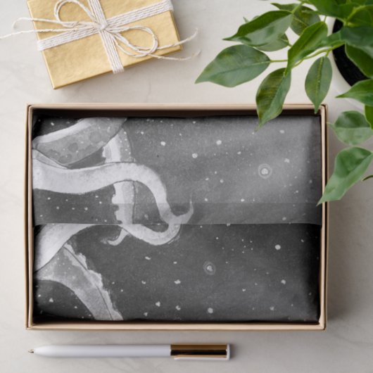 Tentacles Moon Rays Tissuepapier (Geschenk)