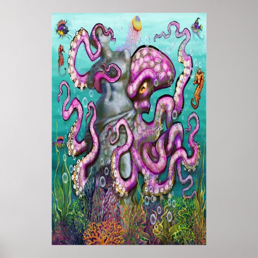 Tentacles Poster (Voorkant)