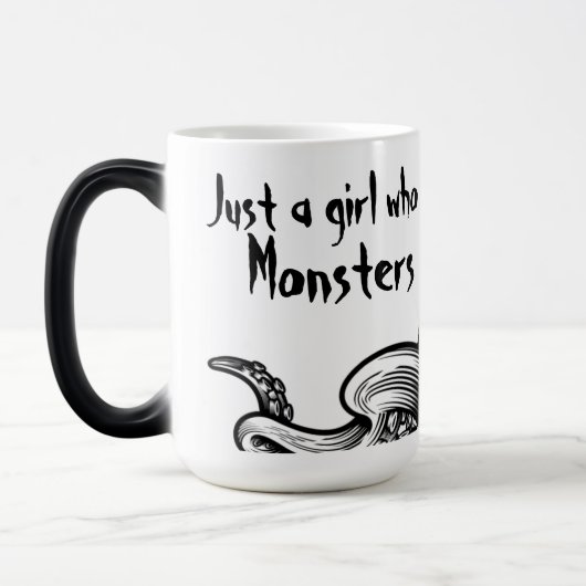 Tentakel Monster Book Tok aanpassen van tekst of n Magische Mok (Links)