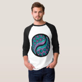 Tentakel Yin Yang T-shirt (Voorkant volledig)