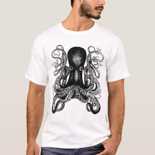 Tentakelaanval! Giant Octopus Kraken T-shirt