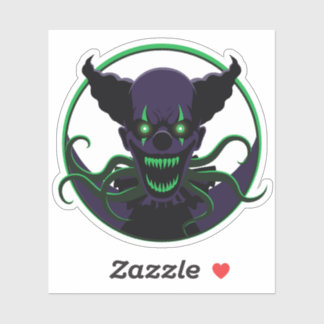 tentakelclown sticker