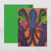 "Tentakels" Briefkaart (Voorkant / Achterkant)