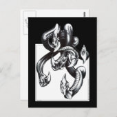 Tentakels Briefkaart (Voorkant / Achterkant)