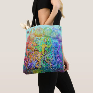 Tentakels Canvas tas