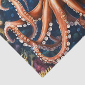 Tentakels diep Zee Tissuepapier (Detail)