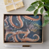 Tentakels diep Zee Tissuepapier (Geschenk)