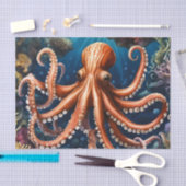 Tentakels diep Zee Tissuepapier (Craft)