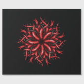 Tentakels Gothic Creepy Horror Cadeaupapier (Vlak)