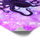 Tentakels in inkt poster (Hoek)