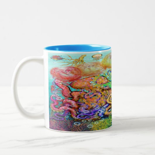 Tentakels Mok met tweetone koffie (Links)