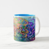 Tentakels Mok met tweetone koffie (Voorkant rechts)
