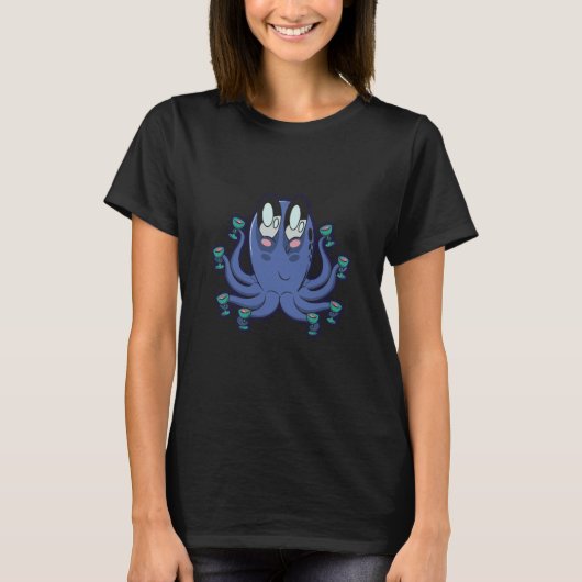 tentakels octopus t-shirt (Voorkant)