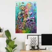 Tentakels Poster (Thuiskantoor)