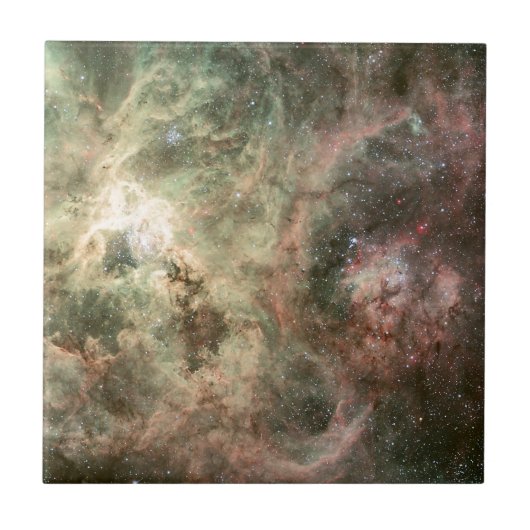 Tentakels van de Tarantula Nebula Tegeltje (Voorkant)