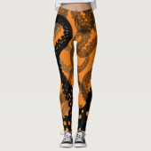 Tentakels voor oranje Leggings (Voorkant)