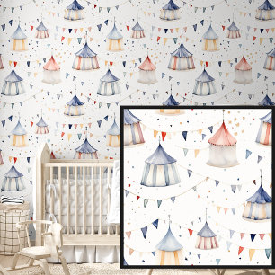 Tenten & Bunting Vlaggen Behang