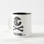 TENTHMIL-Mok Tweekleurige Koffiemok (Voorkant links)