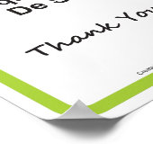 Tentist Kantoor Copakation Wall Sign Engels Spaans Poster (Hoek)