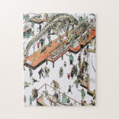 tentoonstelling Dinosaur Museum voor Natuurgeschie Legpuzzel (Verticaal)