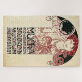 Tentoonstelling in Brooklyn door Alphonse Mucha Legpuzzel (Horizontaal)
