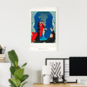 Tentoonstelling Kunstprint George Barbier Empedocl Poster (Thuiskantoor)