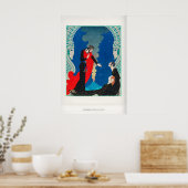 Tentoonstelling Kunstprint George Barbier Empedocl Poster (Keuken)