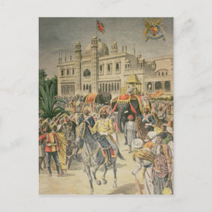 tentoonstelling van 1900: het Anglo-Indische pavil Briefkaart