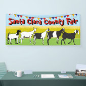 tentoonstelling van de geitenbeurs spandoek (Beurs)