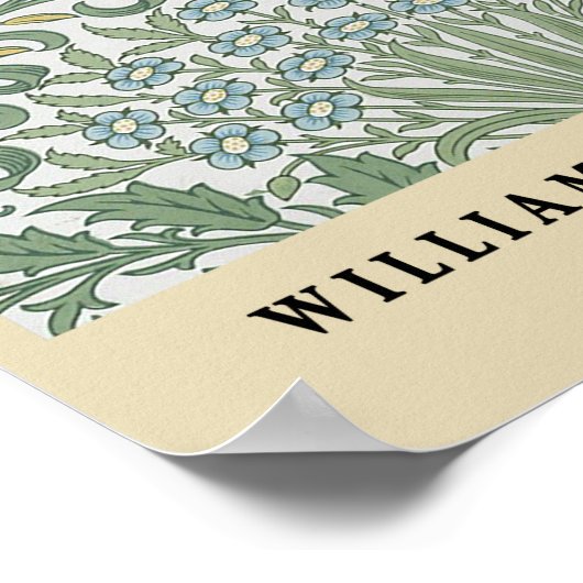  tentoonstelling William Morris Garden Poster (Hoek)