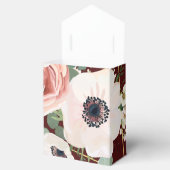 Tentpapier Favor Box Geometrische tuin Roos Bedankdoosjes (Geopend)