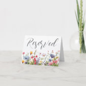 Tentteken gereserveerde notitiekaart (Voorkant)